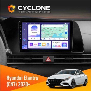 Штатна магнітола Hyundai Elantra 2021+ Cyclone C9-011 4x64, DSP НФ-00008770 фото