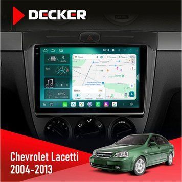 Штатна магнітола Chevrolet Lacetti 2004-2013 Decker D9-004 6x128, DSP 360, 2k НФ-00007198 фото