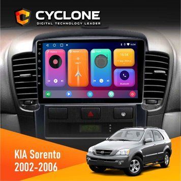 Штатна магнітола KIA Sorento (BL) 2002-2006 Cyclone C9 CPL 2x32 НФ-00002388 фото