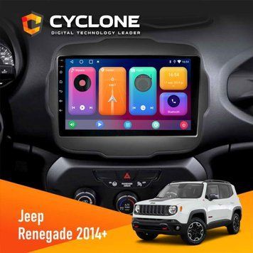 Штатна магнітола Jeep Renegate 2014+ Cyclone C9 CPL 2x32 НФ-00008832 фото