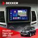 Штатна магнітола Mitsubishi Pajero Sport 2008-2015 Decker D9-005 4x64, DSP, 360, 4G, 2k НФ-00008333 фото 1