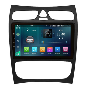 Штатна магнітола Cyclone C9 CPL GSM. 2+32GB. CARPLAY. 4G Mercedes C-klasse (W203) 2000-2004 AR-813730 фото