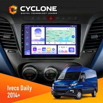 Штатна магнітола Iveco Daily 2014+ Cyclone C9-011 4x64, DSP НФ-00007649 фото