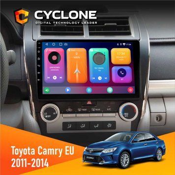 Штатна магнітола Toyota Camry 2011-2014 Cyclone C10-001 2x32 НФ-00004516 фото
