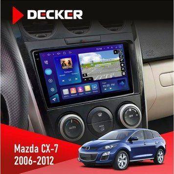 Штатна магнітола Mazda CX-7 2006-2012 Decker D9-005 4x64, DSP, 360, 4G, 2k НФ-00008291 фото