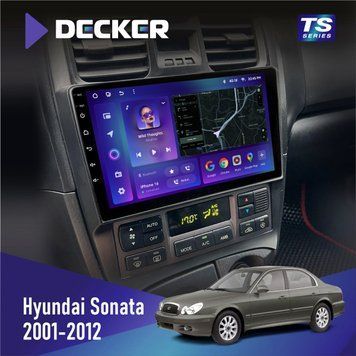 Штатна магнітола Hyundai Sonata (EF) 2001-2012 Decker TS TS9-002 4x32, DSP, 4G НФ-00005782 фото