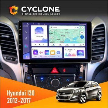 Штатна магнітола Hyundai i30 2012-2017 CAN Cyclone C9-008 4x64, DSP НФ-00007012 фото