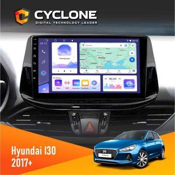Штатна магнітола Hyundai i30 2017+ Cyclone C9-008 4x64, DSP НФ-00007013 фото