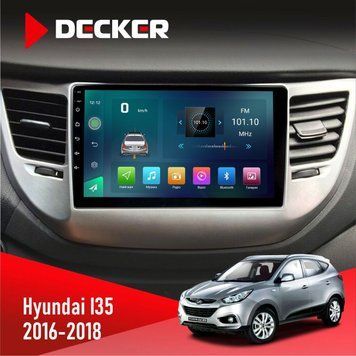 Штатна магнітола Hyundai IX35 2016-2018 Decker D9-003 6x128, DSP, 4G, 2k НФ-00004681 фото