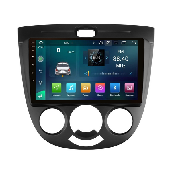 Штатна магнітола Cyclone C9 CPL GSM. 2+32GB. CARPLAY. 4G Chevrolet Lacetti 2004-2013 condition AR-809890 фото
