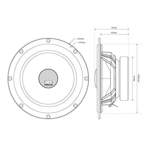 Автоакустика MTX TX465C AR-74858 фото