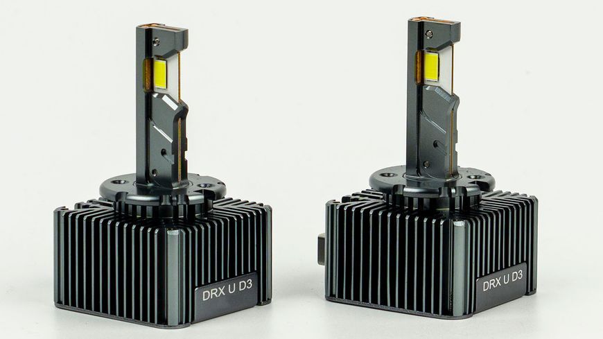 Світлодіодні лампи DriveX D3 DLX Ultra 55W 6000K CAN під штатний блок розпалу DX-3102 фото