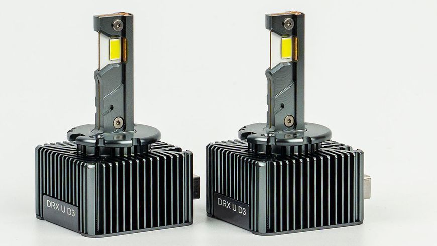 Світлодіодні лампи DriveX D3 DLX Ultra 55W 6000K CAN під штатний блок розпалу DX-3102 фото