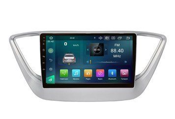Штатна магнітола Cyclone C9 CPL GSM. 2+32GB. CARPLAY. 4G Hyundai Accent 2017+ AR-81082 фото