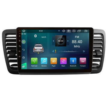Штатна магнітола Cyclone C9 CPL GSM. 2+32GB. CARPLAY. 4G Subaru Outback 2003-2009 AR-815780 фото