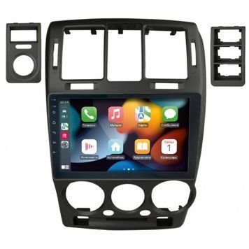 Штатна магнітола Hyundai Getz 2002-2010 Black Decker D9-004 6x128, DSP 360, 2k НФ-00007251 фото