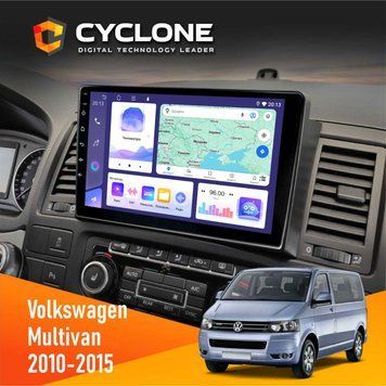 Штатна магнітола Volkswagen Multivan 2010-2015 Cyclone C9-011 4x64, DSP НФ-00009114 фото