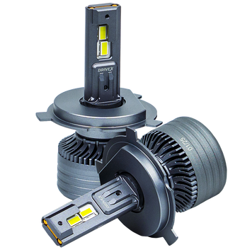 Світлодіодні лампи DriveX AL-12US H4 H/L 57W SUPER CAN 9-36V 6K DX-3073 фото