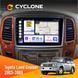 Штатна магнітола Toyota Land Cruiser (100) 2003-2008 Cyclone C10-004 4x64, DSP, 2k НФ-00007570 фото 2