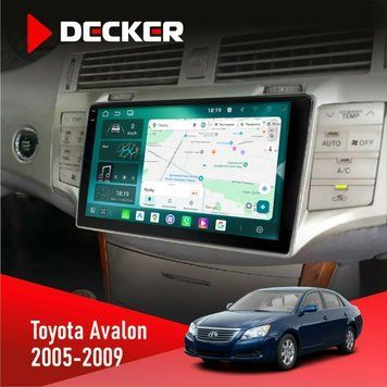 Штатна магнітола Toyota Avalon 2005-2009 Decker D9-004 6x128, DSP 360, 2k НФ-00007460 фото
