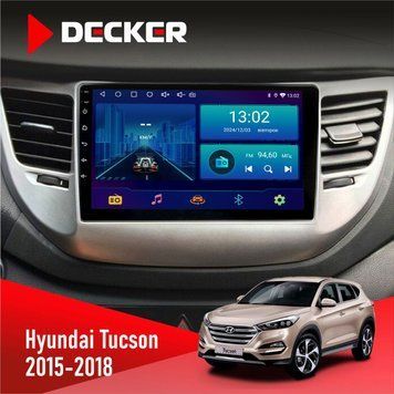 Штатна магнітола Hyundai Tucson 3 2015-2018 Decker D9-002 6x128, DSP, 360 НФ-00003607 фото