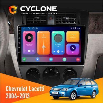 Штатна магнітола Chevrolet Lacetti 2004-2013 Black Cyclone C10-001 2x32 НФ-00004854 фото