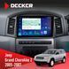 Штатна магнітола Jeep Grand Cherokee 2005-2007 Big Screen Decker D10-007 4x64, DSP, 360, 4G НФ-00009405 фото 1