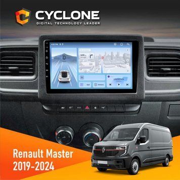 Штатна магнітола Renault Master 2019+ Cyclone C10-012 4x64 DSP 4G НФ-00008983 фото