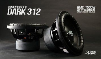 Сабвуфер автомобільний Street Sound SW-Dark 312 AR-52508 фото