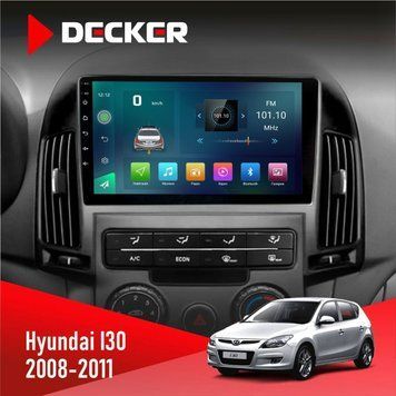Штатна магнітола Hyundai i30 (FD) 2008-2011 Decker D9-003 6x128, DSP, 4G, 2k НФ-00004674 фото