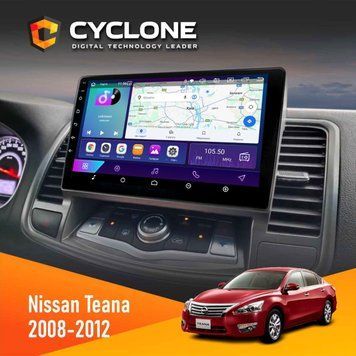 Штатна магнітола Nissan Teana 2008-2012 Cyclone C10-002 2x32, 4G, 2k НФ-00004424 фото