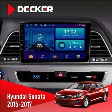 Штатна магнітола Hyundai Sonata 2015-2017 CAN Decker D9-002 6x128, DSP, 360 НФ-00003635 фото