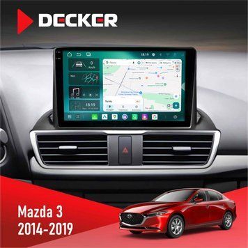 Штатна магнітола Mazda 3 2014-2019 Decker D9-004 6x128, DSP 360, 2k НФ-00008893 фото