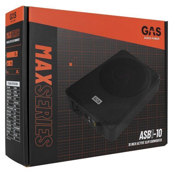 Автосабвуфер GAS ASB1-10 AR-74979 фото