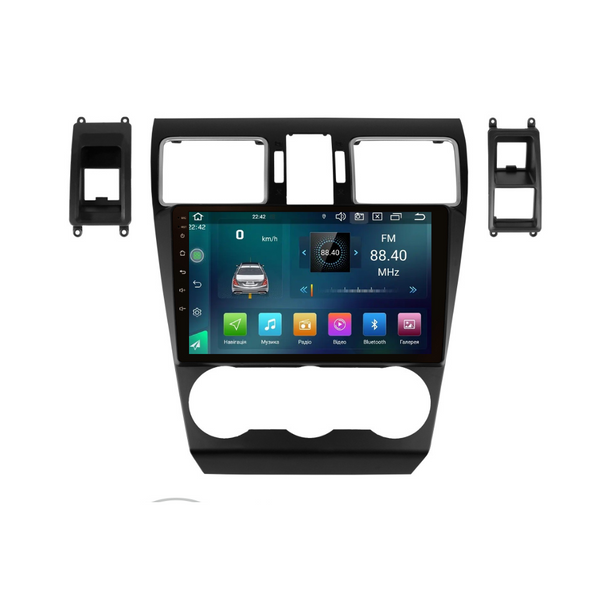 Штатна магнітола Cyclone C9 CPL GSM. 2+32GB. CARPLAY. 4G Subaru Forester 2013-2019 з малим екраном AR-815530 фото