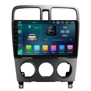 Штатна магнітола Cyclone C9 CPL GSM. 2+32GB. CARPLAY. 4G Subaru Forester 2002-2008 AR-815480 фото