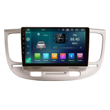 Штатна магнітола Cyclone C9 CPL GSM. 2+32GB. CARPLAY. 4G KIA Rio (JB) 2005-2011 AR-812080 фото