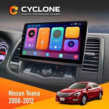 Штатна магнітола Nissan Teana 2008-2012 Cyclone C10-001 2x32 НФ-00004423 фото