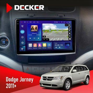 Штатна магнітола Dodge Jorney 2011+ Decker D9-005 4x64, DSP, 360, 4G, 2k НФ-00008175 фото