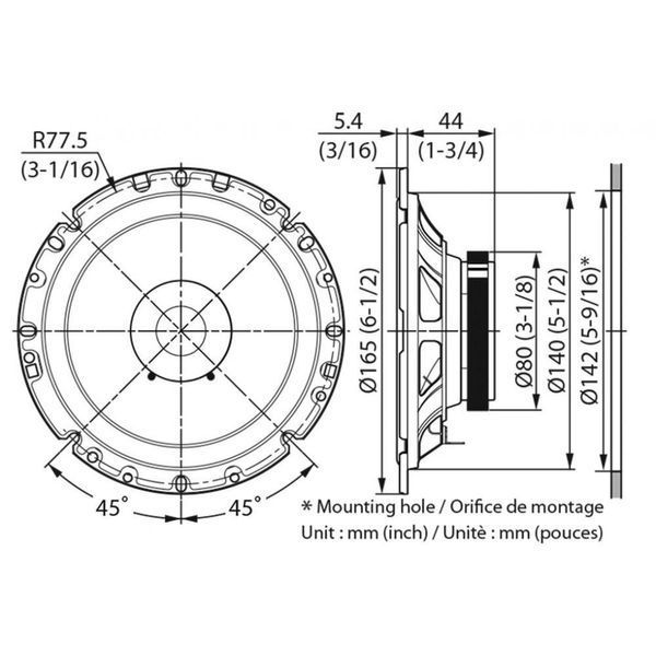 Акустика Kenwood KFC-S1756 AR-36174 фото
