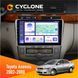 Штатна магнітола Toyota Avensis 2002-2008 Cyclone C9-008 4x64, DSP НФ-00007149 фото 2
