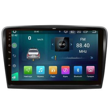 Штатна магнітола Cyclone C9 CPL GSM. 2+32GB. CARPLAY. 4G Skoda SuperB 2008-2015 AR-815430 фото
