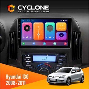 Штатна магнітола Hyundai i30 (FD) 2008-2011 Climate Cyclone C9 CPL 2x32 НФ-00002249 фото