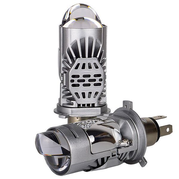 Світлодіодні лампи з лінзою DriveX SLE-02 H4 H/L 9-20V 30/40W 6000K к-т. DX-23442 фото