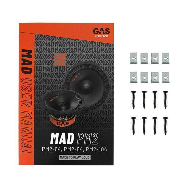 Автоакустика GAS PM2-64 AR-74970 фото