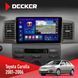 Штатна магнітола Toyota Corolla 2001-2006 Decker D9-005 4x64, DSP, 360, 4G, 2k НФ-00009071 фото 1