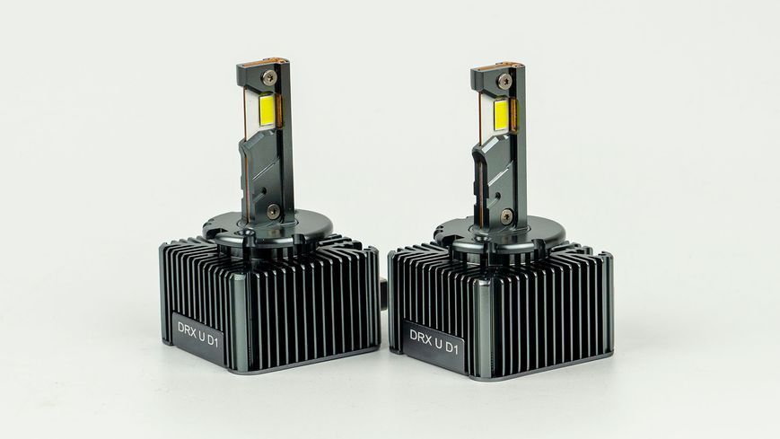 Світлодіодні лампи DriveX D8 DLX Ultra 6000K під штатний блок DX-3213 фото