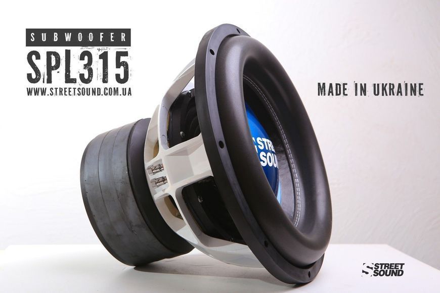 Сабвуфер автомобільний Street Sound SW-SPL 315 AR-52510 фото