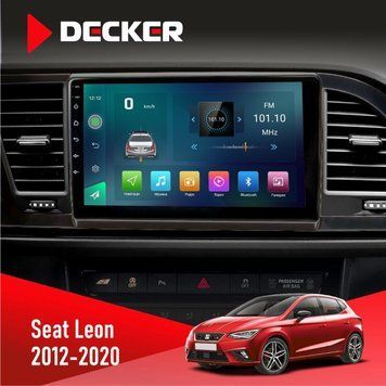 Штатна магнітола Seat Leon 2012-2020 Decker D9-003 6x128, DSP, 4G, 2k НФ-00004791 фото
