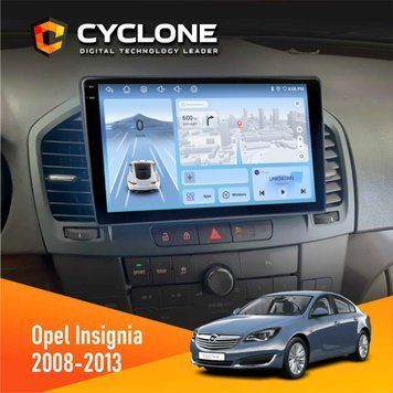Штатна магнітола Opel Insignia 2008-2013 Cyclone C9-009 4x64, DSP, 4G, 2k НФ-00007982 фото